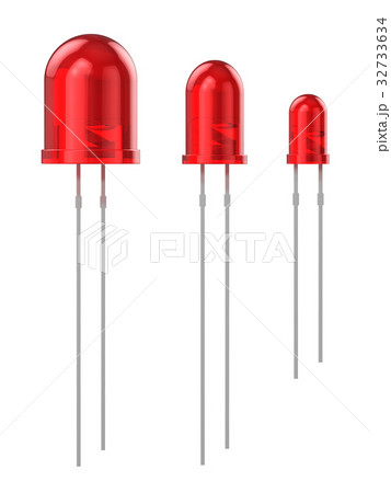 Set of red LEDs 32733634