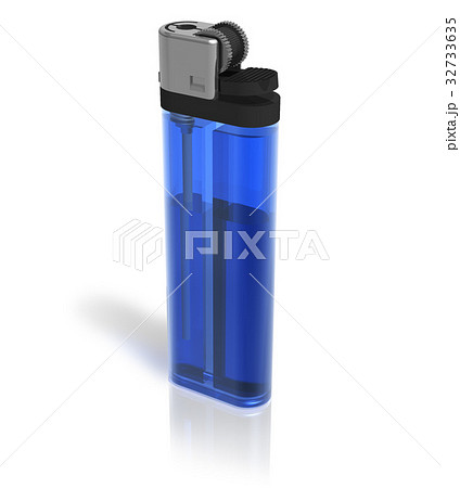Blue lighter 32733635