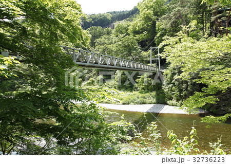楓橋(多摩川:青梅市) 楓橋(多摩川:青梅市) 32736223