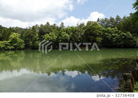 北伊奈ヶ湖(きたいながこ:南アルプス市) 北伊奈ヶ湖(きたいながこ:南アルプス市) 32736408