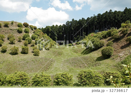 西ノ丸跡（史跡山中城址：三島市） 32736617