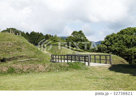 本丸西橋（史跡山中城址：三島市） 32736621