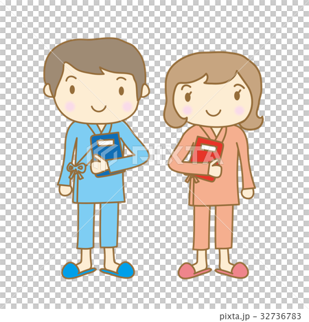 健康診断を受ける夫婦 32736783