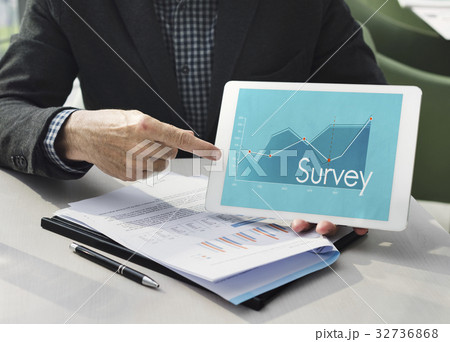 Corporate business line graph report 32736868