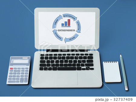 Business Venture Success Diagram Concept Business Venture Success Diagram Concept 32737409