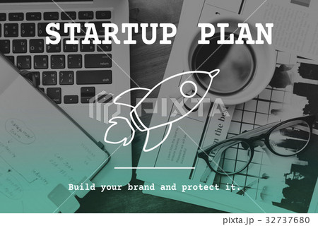 Start Up Business Rocket Icon Start Up Business Rocket Icon 32737680