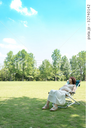 妊娠後期の女性 妊娠後期の女性 32740142