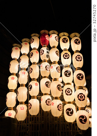 京都　祇園祭　宵山　霰天神山 32745270