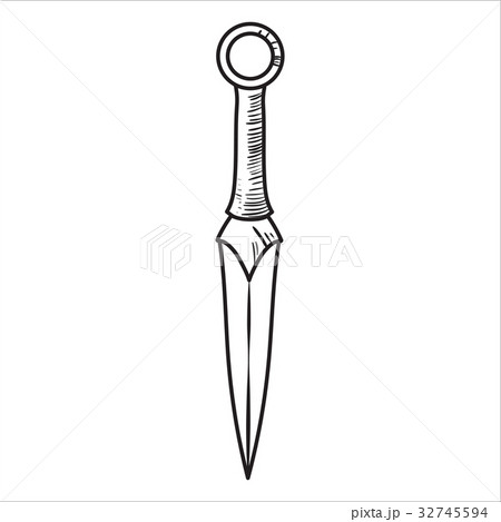 Sketch knife icon 32745594