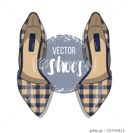 Fashionvector color womens shoes. 32745621