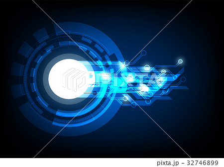 Abstract technology circuit board background. 32746899