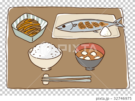 さんま定食 32746975