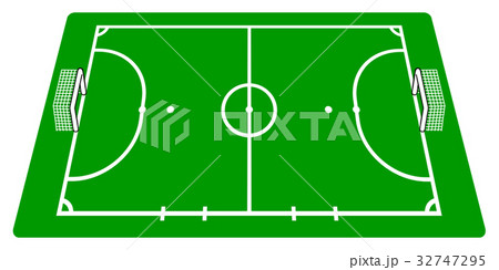 フットサルコート〜サイドビュー 32747295