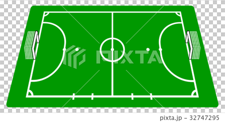 フットサルコート〜サイドビュー 32747295