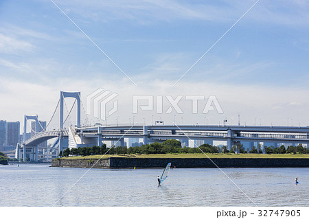 夏のレインボーブリッジ 32747905