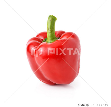 red pepper isolated on white background red pepper isolated on white background 32755239