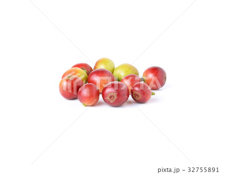 coffee beans isolated on white background 32755891