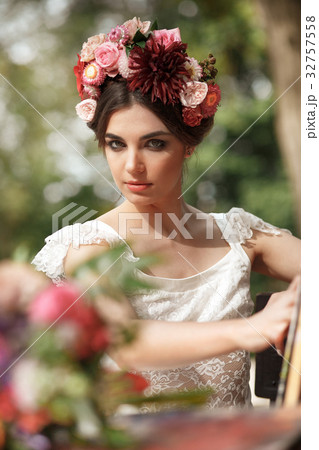 Wedding decoration in the style of boho, floral Wedding decoration in the style of boho, floral 32757558