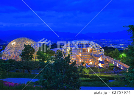 笛吹川フルーツ公園からの夜景 32757974