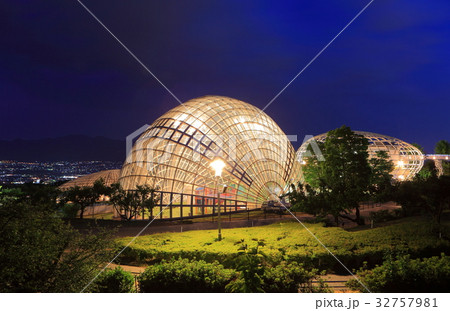 笛吹川フルーツ公園からの夜景 32757981