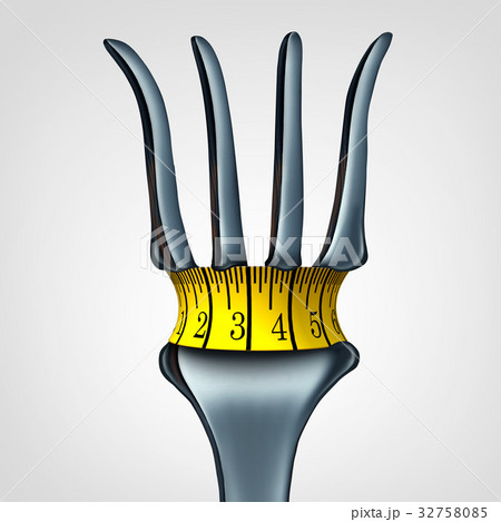 Measuring Tape On Fork 32758085