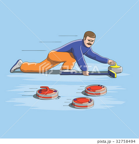 Funny curling with vacuum cleaners 32758494