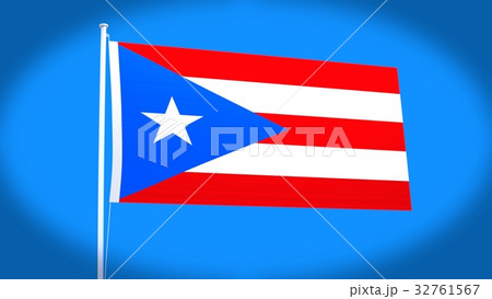 プエルトリコ国旗 プエルトリコ国旗 32761567