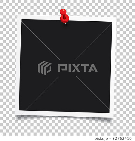 Vector photo frame.Set of realistic paper instant Vector photo frame.Set of realistic paper instant 32762410