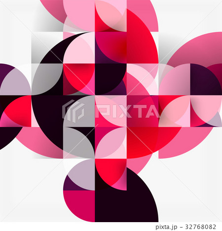 Modern geometrical abstract background circles 32768082