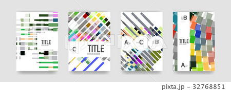 Set of brochure cover templates Set of brochure cover templates 32768851