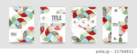 Set of brochure cover templates Set of brochure cover templates 32768852