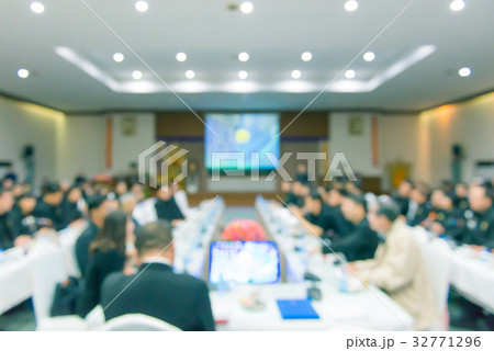 Blur of business Conference and Presentation 32771296