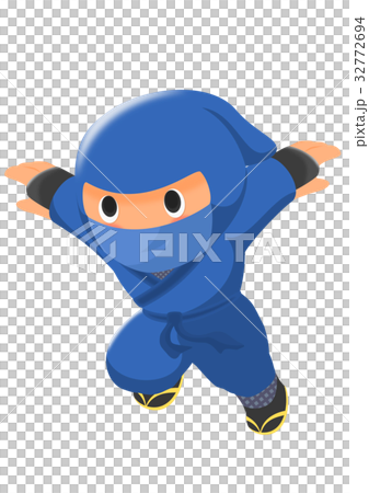 疾走する忍者 32772694