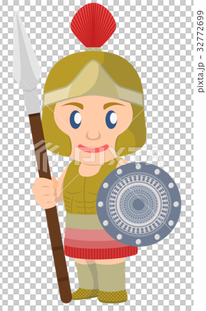 古代ギリシャの兵士 古代ギリシャの兵士 32772699