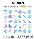 stroke editable icons for Sport Vector  32774616