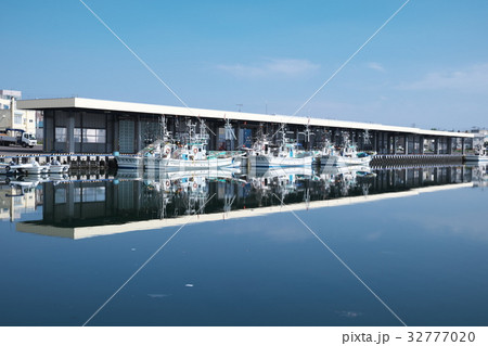 紋別港の鏡像 32777020