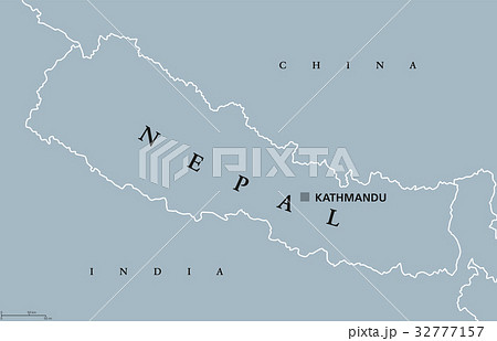 Nepal political map Nepal political map 32777157