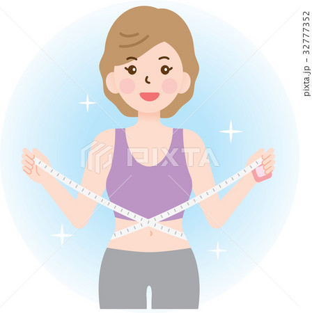 ダイエット　女性 32777352