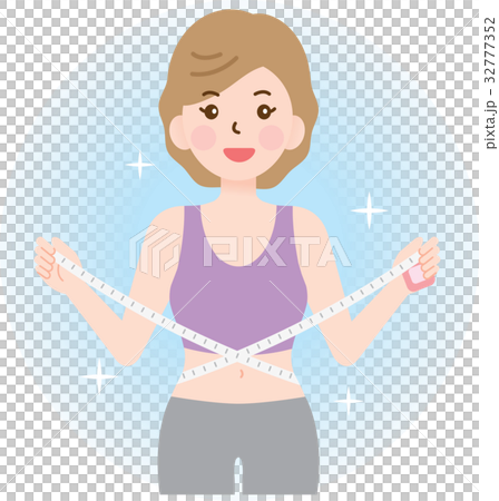 ダイエット　女性 32777352