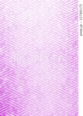 紗綾形（背景素材） 32780175