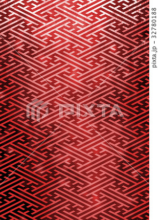 紗綾形（背景素材） 32780188