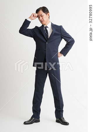 ビジネスマン　ストレス 32780995