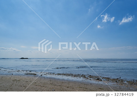 富津岬からの東京湾 富津岬からの東京湾 32784419