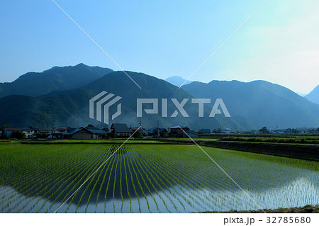 田舎の風景 信州 田園 田舎の風景 信州 田園 32785680
