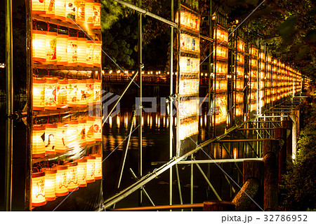 ちょうちん祭りの写真素材 ちょうちん祭りの写真素材