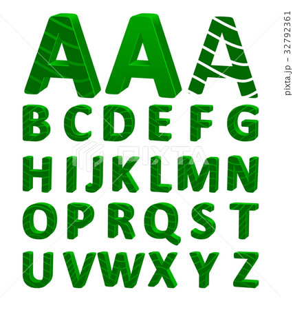 Cartoon vector font, full alphabet 32792361