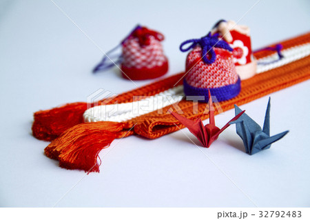 和風小物、折り鶴、帯紐、匂い袋【和風イメージ】 32792483