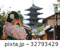 京都着物女性 32793429