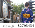 京都着物女性 32793434