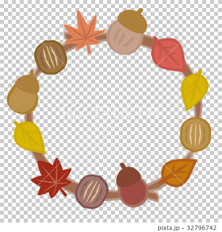 Frame autumn wreath Frame autumn wreath 32796742